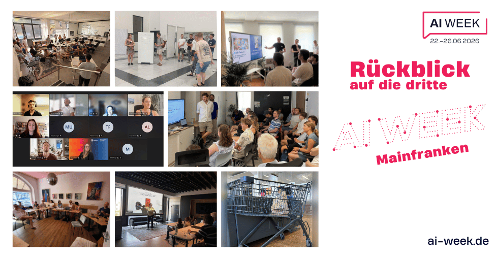 Teaserbild mit Impressionen und Fotos von der AI Week 2026